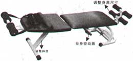 <table border=0 width=300><tr><td width=70><b>商品名称</b>：</td><td>健健美人体拉伸运动器</td></tr><tr><td width=70><b>商品类别</b>：</td><td>体育健身用品</td></tr><td width=70><b>商品编号</b>：</td><td>0125</td></tr><tr><td><b>浏览次数</b>：</td><td>91</td></tr><tr><td><b>商品简介</b>：</td><td>通过直线牵引拉伸解除人体受到的生长发展，帮助骨骼扩展生长空间，突破身高限制； 2、矫正拉直弯曲变形脊椎</td></tr></table>